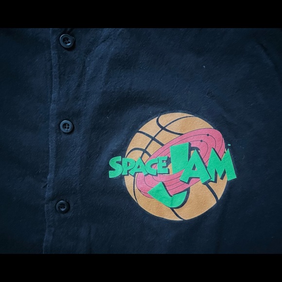 Vintage Space Jam baseball tee - Picture 4 of 4